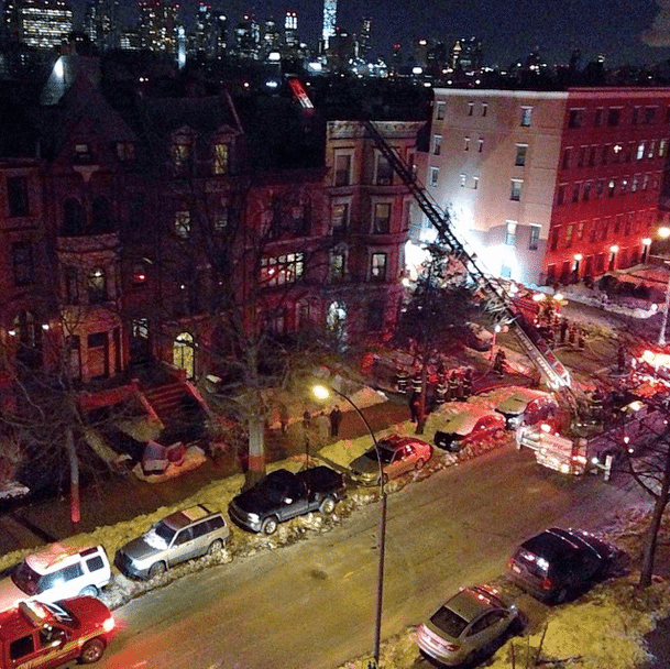 “All-Hands” Fire Leaves One Injured In Clinton Hill