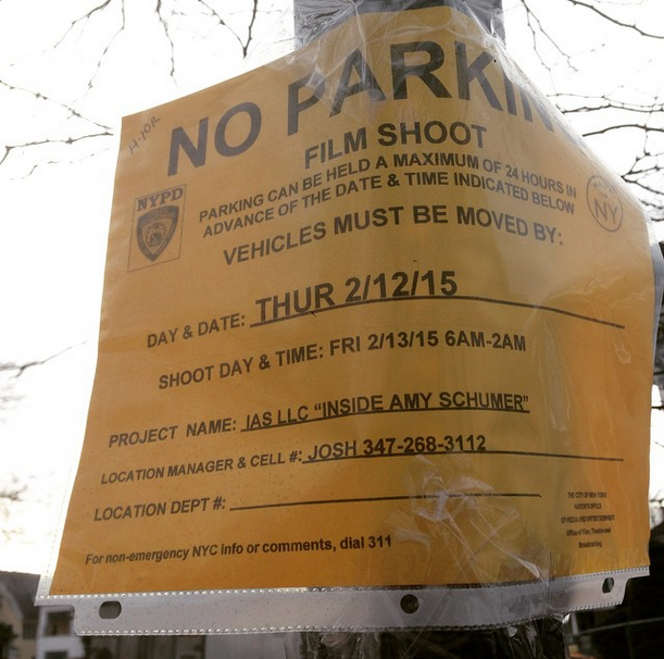 ‘Inside Amy Schumer’ To Film In Our Area Tomorrow & Friday – Move Your Cars By Tonight