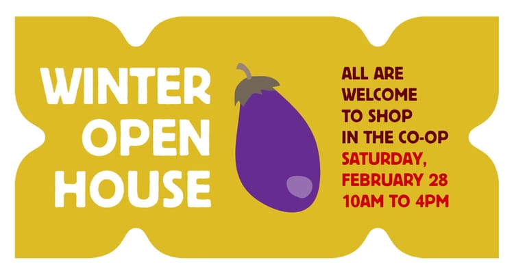 Tomorrow: Greene Hill Food Co-Op Open House