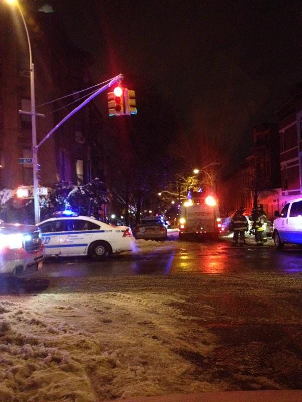 Car Catches Fire & Buildings Evacuated After Manhole Explodes On 6th Street