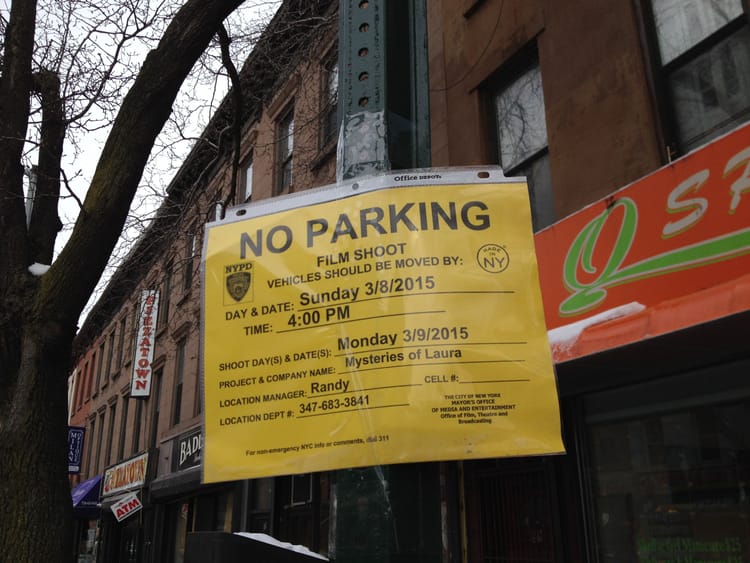 ‘The Mysteries Of Laura’ Filming On 5th Avenue