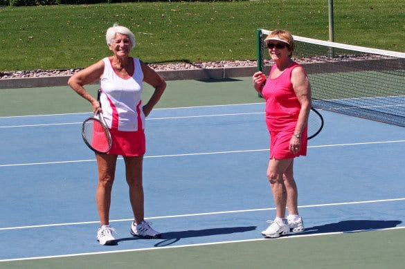 Seniors Can Enjoy Free Yoga And Tennis In Marine Park, Courtesy Of City Parks Foundation