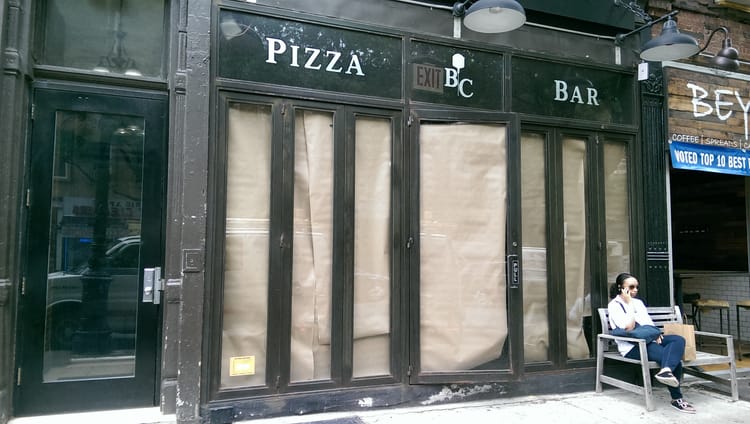 Brooklyn Central Pizzeria Has Closed