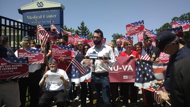 Temporary Closure Of Surgical Unit At Brooklyn VA Hospital Sparks Protest From Nurses And Vets