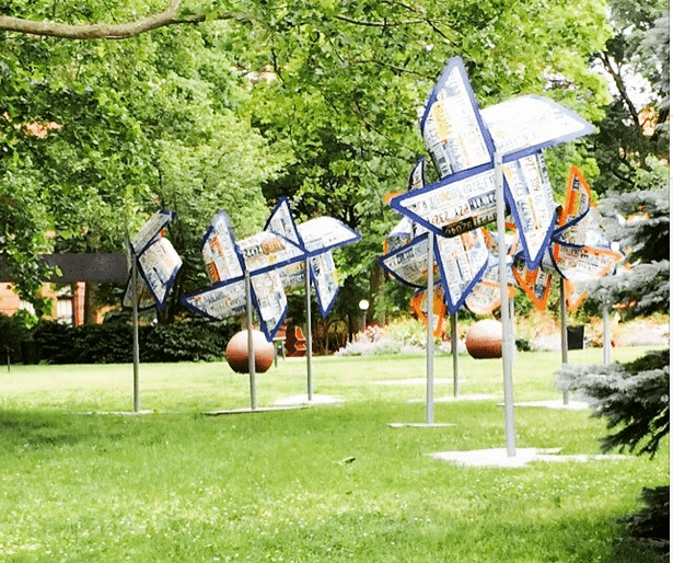 Photo Finish: License Plate Pinwheels Will Take You Wherever The Wind Blows