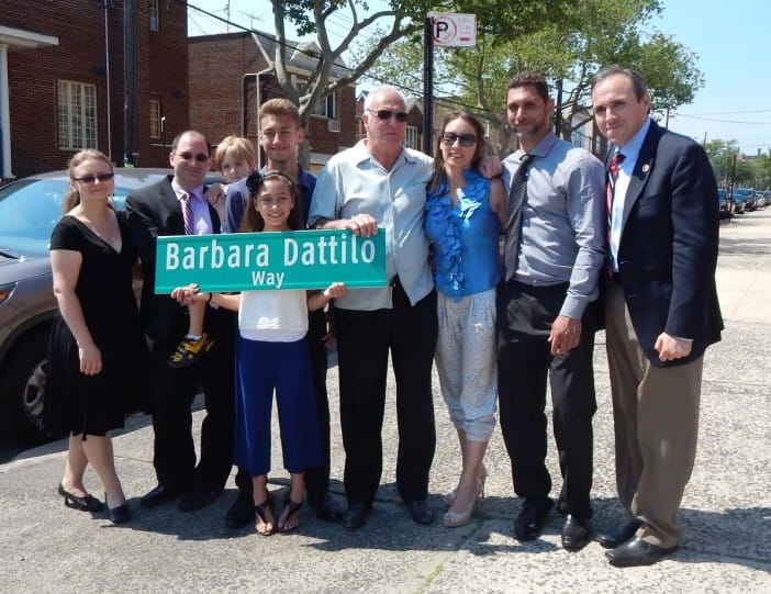 Gravesend Corner Co-Named In Honor Of Service-Driven Barbara Dattilo