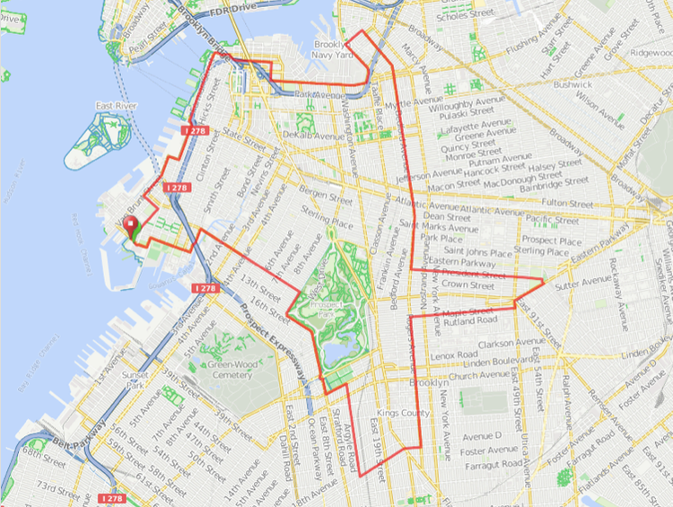 A Sunday Morning Traffic FYI: Tour De Brooklyn Bike Tour Route Will Traverse Flushing Avenue