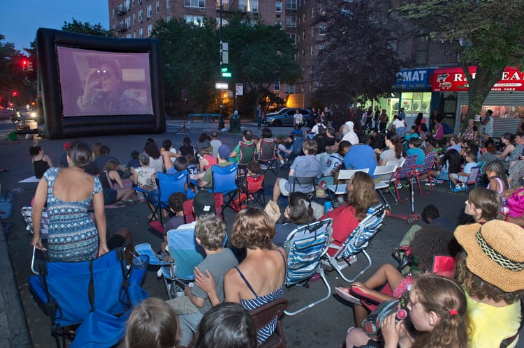 Tomorrow, July 18: Weekend Walks Brings Outdoor Movie, Dining & More To Cortelyou; Road Will Be Closed To Cars