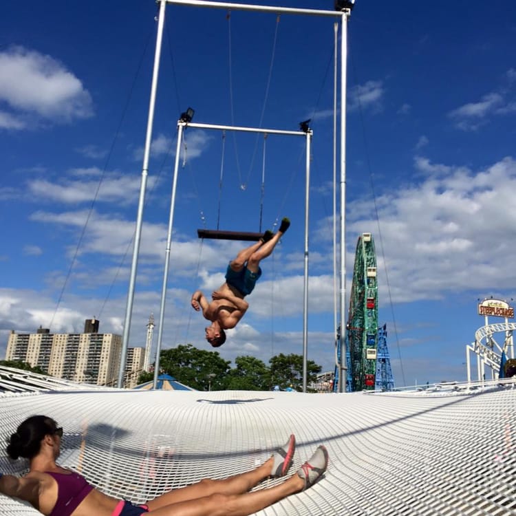 Fly Across Coney Island On A Trapeze This Summer