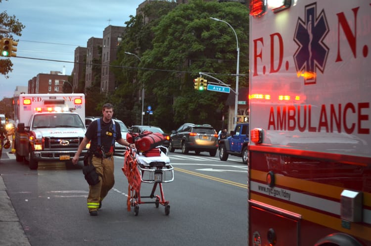 Fire On Ocean Avenue Scorches Medical Center