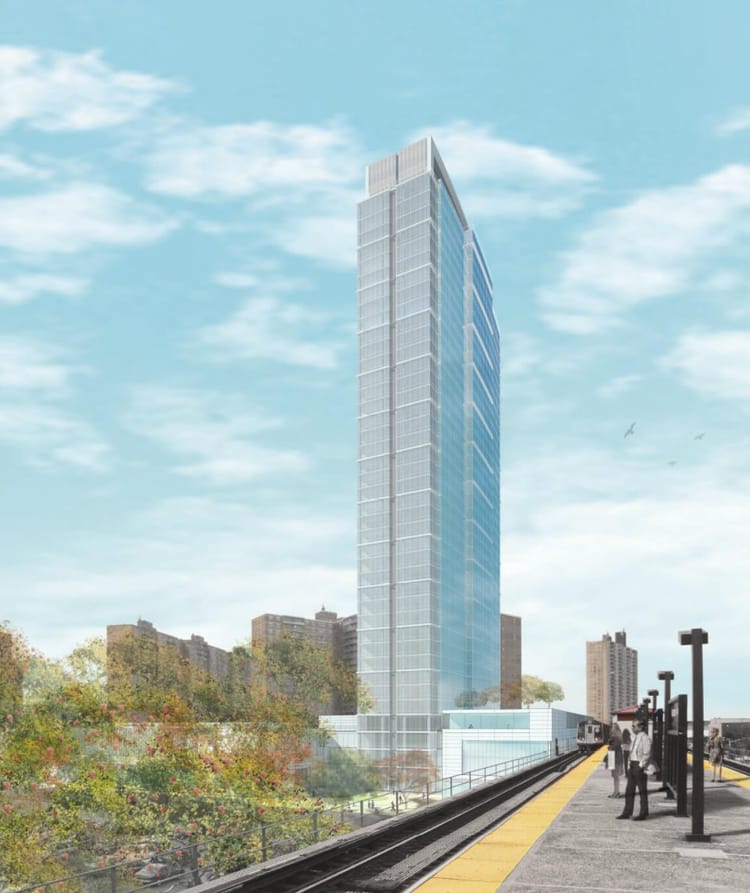 New Renderings Reveal Coney Island’s Glass Tower Will Be Taller Than Expected