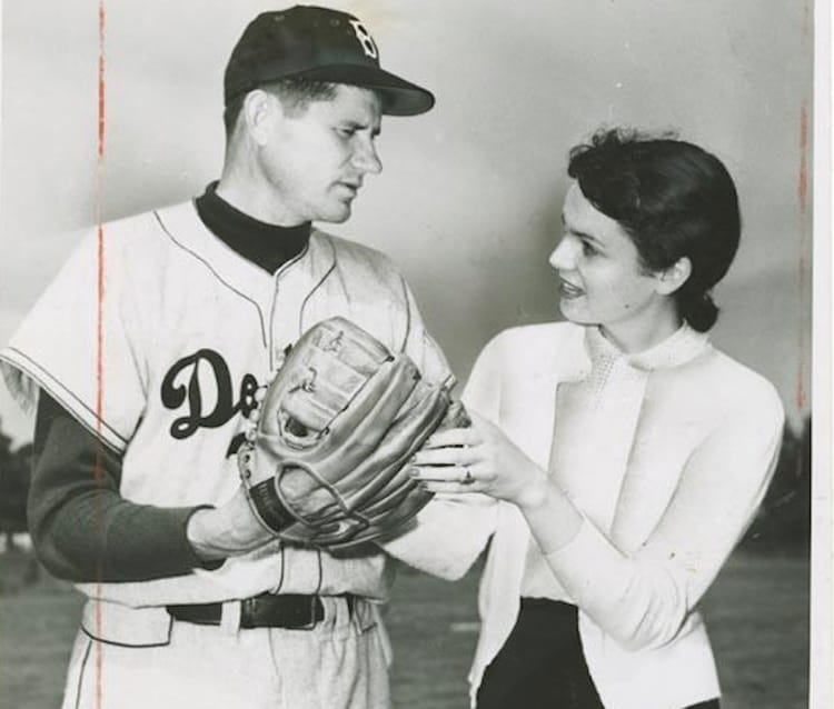 Flashback Friday: Brooklyn Dodgers’ Pitcher Preacher Roe Meets With Park Slope Fan