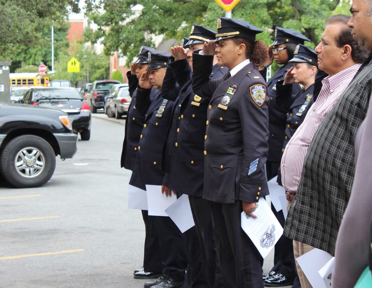 70th Precinct Honors The Victims Of September 11 On 14th Anniversary