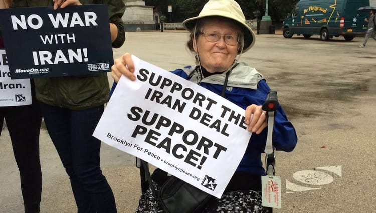 Vigil For Peace And Diplomacy Supporters Find Urgency, Even With Obama Iran Nuclear Deal Victory