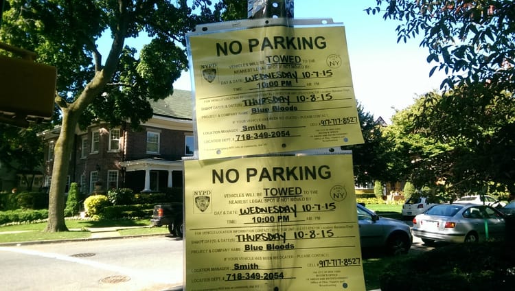 Blue Bloods Filming On Ditmas Avenue Thursday