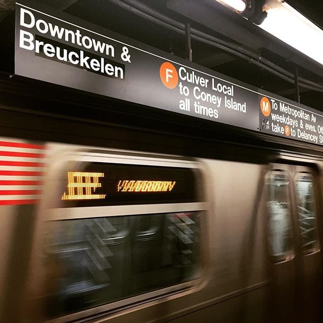 Shuttle Bus Does Double Duty For The F Train This Weekend