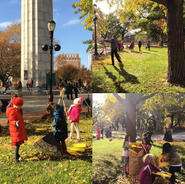 Photo Finish: Fort Greene Kids Giving Thanks By Giving Back To Their Park