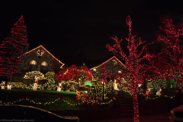 WATCH: Dyker Heights Christmas Lights Tourists Break Into Song