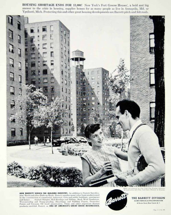 Flashback Friday: Selling Roof Pitch At The Fort Greene Houses