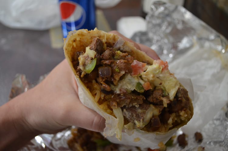 The Bite: Fight The Winter Chills With El Mexicano’s Beefy Burrito