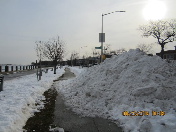 Neighbor Asks For Help Clearing Snow Mountain In Manhattan Beach