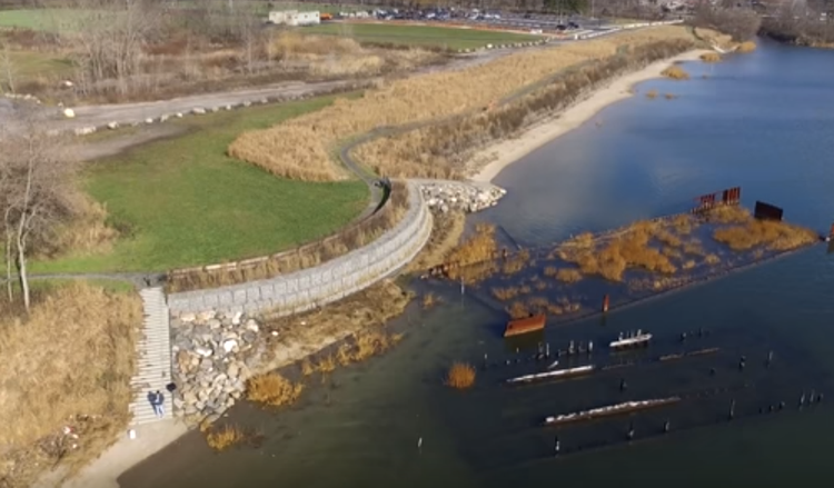 Watch: Drone Captures Breathtaking Aerial Footage Of Calvert Vaux Park