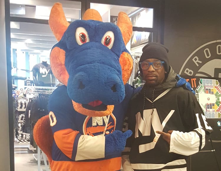 Meet Ebay Covington, New York Islanders Super Fan