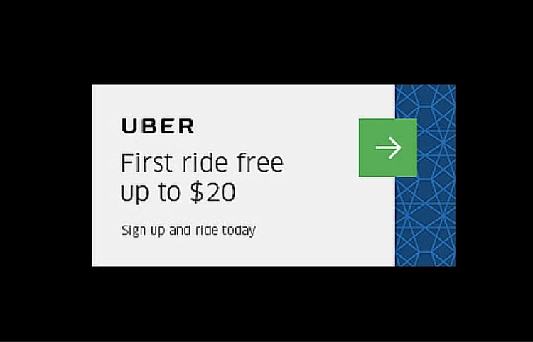 Deal Of The Day: Ride Free With Uber!