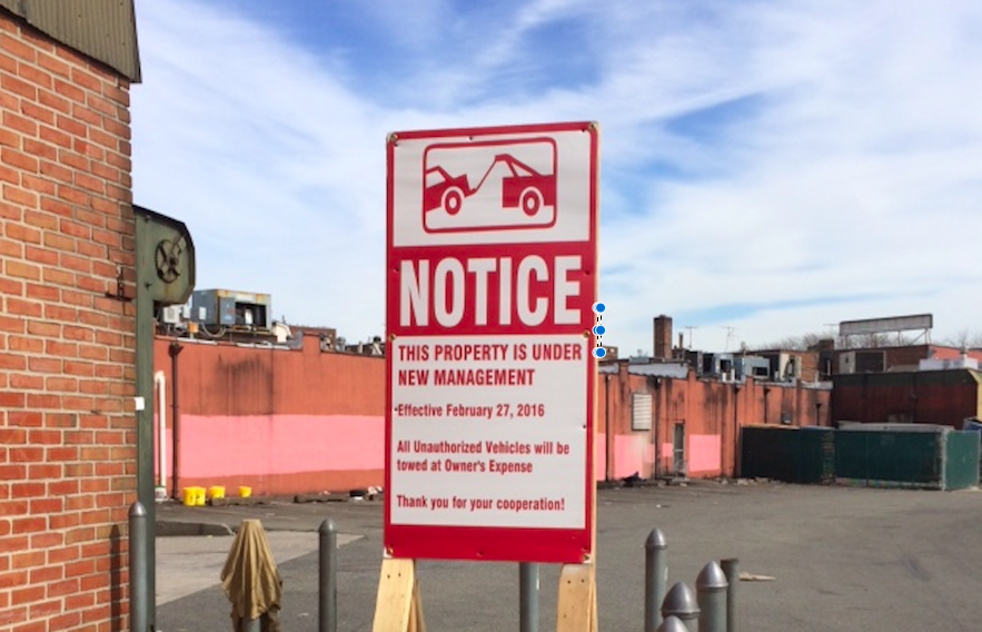 What’s Up With The ‘No Parking’ Sign In The Waldbaums Parking Lot?