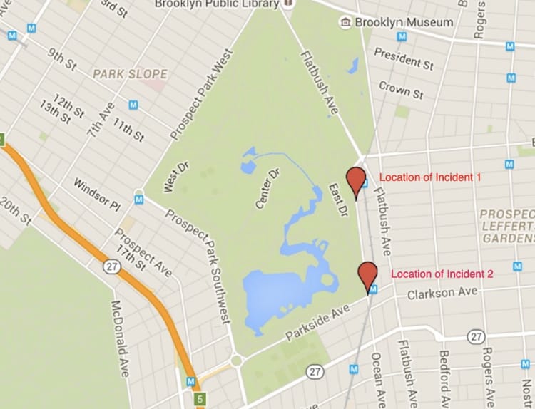 UPDATED: Two Victims Stabbed In Prospect Park Wednesday Night; Suspect Arrested, Police Say