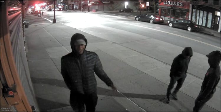 Three Burglars Hit Two Myrtle Avenue Businesses In A Row; Can You ID Them?