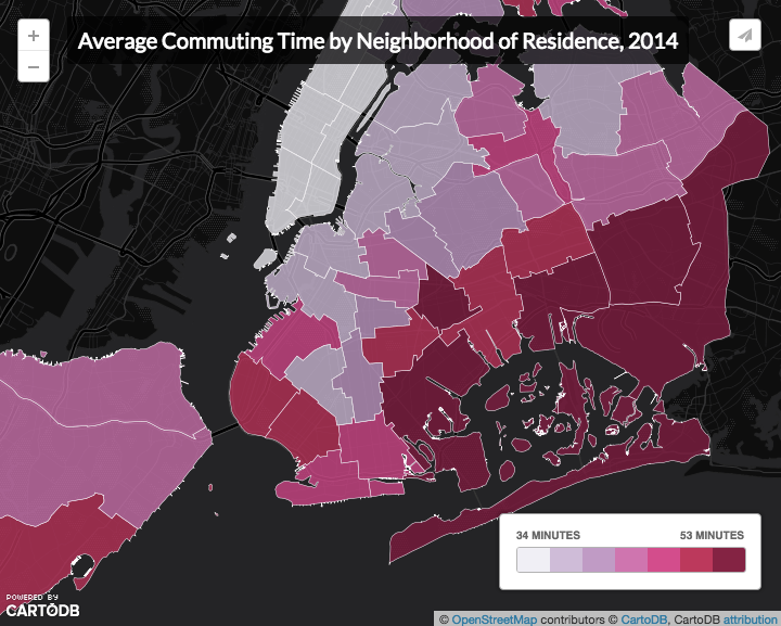 Fort Greene Residents Commute Via Mass Transit Or Work From Home, Says Study