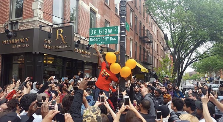 ‘Rep Your Hood’: Park Slope Rapper Pumpkinhead Memorialized In Passionate Street Renaming Ceremony