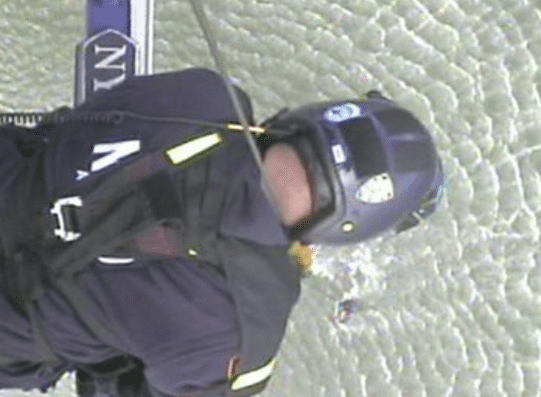 Police Rescue Kayaker Off Coney Island Beach [Video]