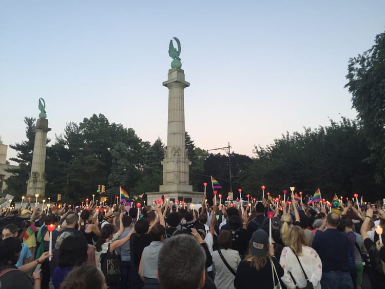 Mourners Gather In Grand Army Plaza To Demonstrate Unity And Demand Gun Control