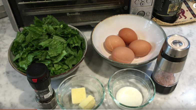 Greenmarket Recipe – Spring Eggs With Spinach