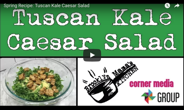 Seasonal Recipe of the Week: Tuscan Kale Caesar Salad