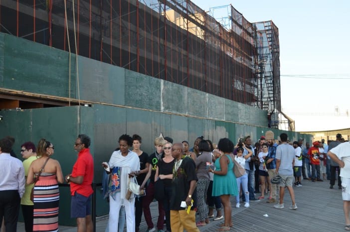 Rush Job! Coney Island Amphitheater Makes Its Debut, Barely