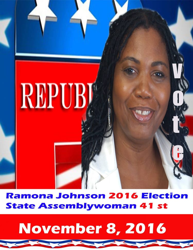 Assembly Candidate Ramona Johnson Calls Facebook Administrator A “Slave Master”