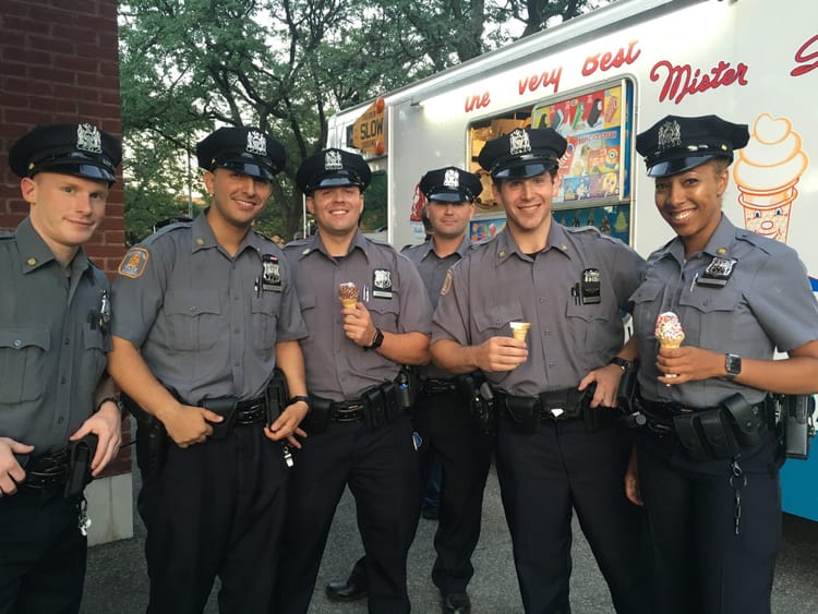 The 70th Precinct Celebrates National Night Out With Neighbors