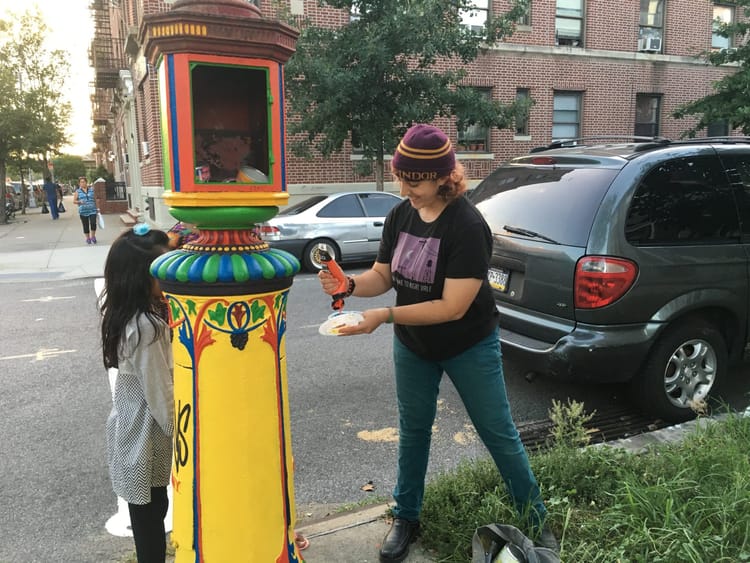 Neighborhood Artist Comes Home To Make Her Block A Brighter Place