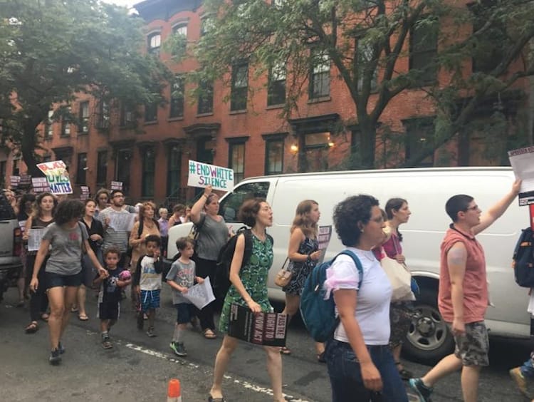 Jewish ‘Black Lives Matter’ Rally Electrifies Atlantic Avenue