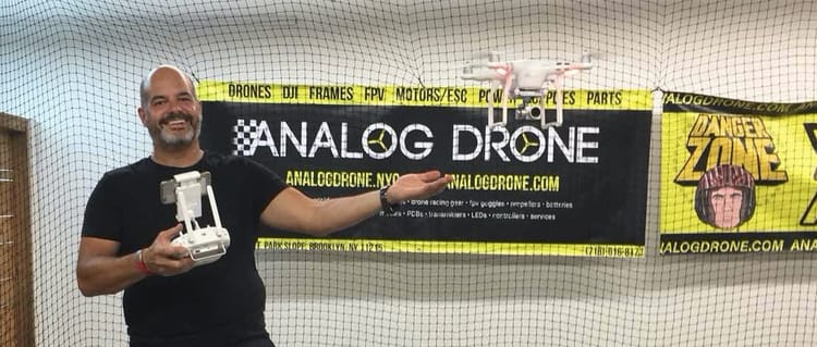 Analog Drone Lands On 14th Street, And They’re Ready For Liftoff