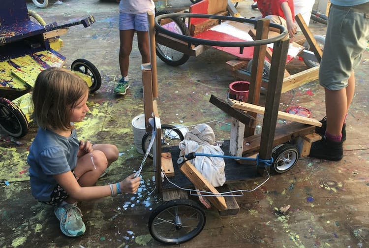 Koko Open Source Readies Their Summer Soap Box Derby Heroes