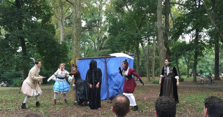 Theater Review: Shakespeare’s ‘Nude Tempest’ In Prospect Park As Gritty Pastoral [NSFW]