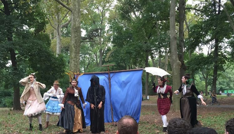 Theater Review: Shakespeare’s ‘Nude Tempest’ In Prospect Park As Gritty Pastoral [NSFW]