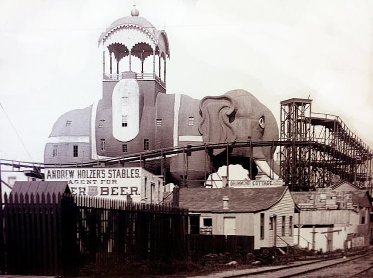 Oddball History: When You Could Spend The Night In Coney Island’s Elephant Hotel (VIDEO)