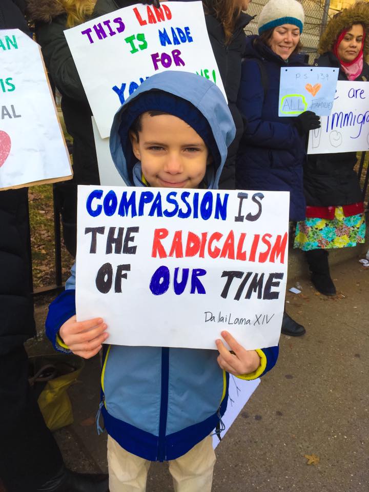 “We All Belong” Parents Stage Immigrant Support Rallies At Ditmas Park Schools