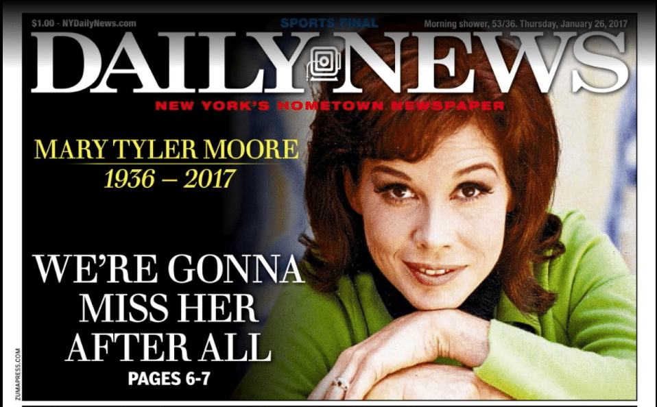 R.I.P. Mary Tyler Moore: “I’m Definitely From Brooklyn”