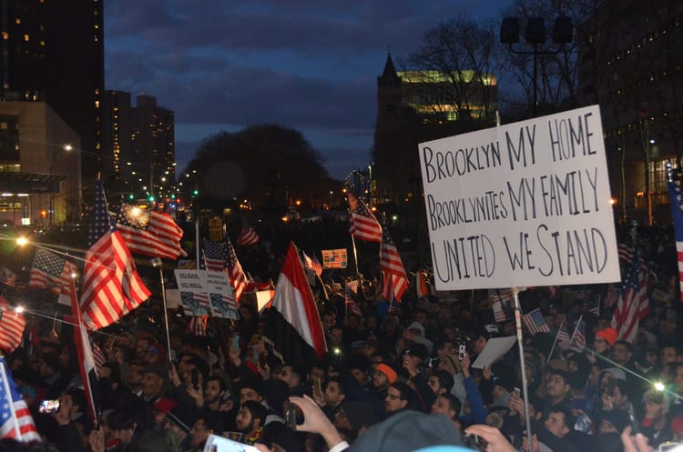 Thousands Of Yemeni-Americans & Supporters Rally Against Trump’s ‘Muslim Ban’